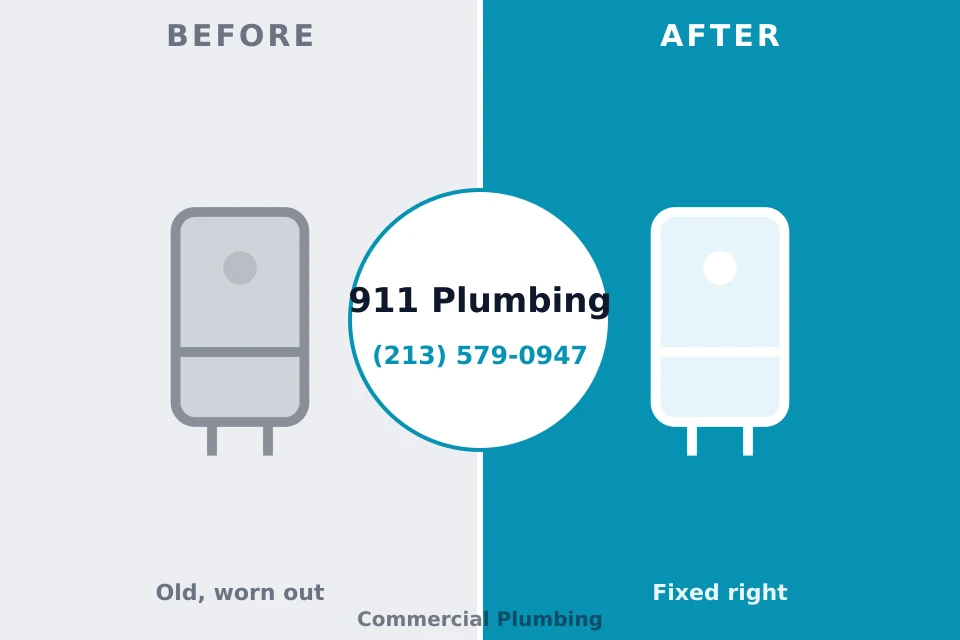Before and after: plumbing repair Lake Tansi, TN